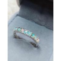 ราคา แหวนโอปอล แหวนแถว Opal 1.2 กะรัต (14567709350)