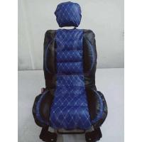 ราคา หุ้มเบาะรถยนต์ คู่หน้า แบบสวมทับเบาะรถยนต์ ลาย VIP 6 D สีน้ำเงิน-ดำ (5362764416)
