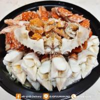 ราคา #เนื้อปูม้าไข่แกะพร้อมทาน 999 บาท (ราคาสินค้าไม่รวมค่าส่ง) **มีบางสาขา สอบถามสินค้าและค่าส่งก่อนชำระเงินนะคะ (2674546144)