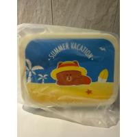 ราคา Lineman Tupperware LINE FRIENDS กล่องอาหาร LINE FRIENDS Summer สีน้ำเงิน (42570347335)