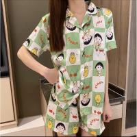 ราคา มารุโกะ ผ้าซาตินแท้ 100% แขนสั้นขาสั้น พร้อมส่ง‼️‼️ (5385382332)