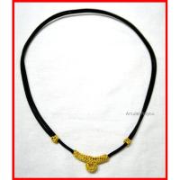 ราคา สร้อยคอเชือกร่ม ถักด้วยไหมสีทอง(ไหมญี่ปุ่น)​ (6962504093)