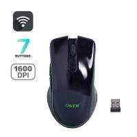ราคา เม้าไร้สาย เม้าเล่นเกม เมาส์เกมมิ่งไร้สาย OKER M257 2.4G CHARGING WIRELESS GAMING MOUSE (40852827669)