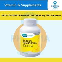 ราคา MEGA We care เมก้าวีแคร์ Evening primrose oil 1000 mg (100 's) น้ำมันอีฟนิ่งพริมโรส 1000 มก. 100 เม็ด (44806214875)