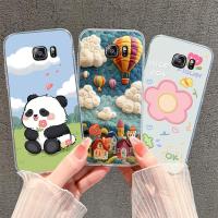 ราคา ปลอกสําหรับ Samsung Galaxy S5 S6 S6 Edge Plus Sky Cloud บอลลูน Panda กันกระแทก Anti-drop ทนทานกรณีสําหรับ Samsung S5 s6edge + ซิลิโคนนุ่ม Capa ฝาครอบโทรศัพท์ (55502992638)