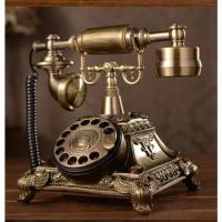 ราคา โทรศัพท์บ้านโบราณแบบหมุน แนววิทเทจ (2118175341)