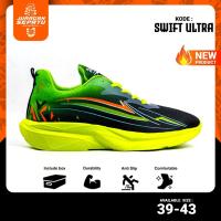 ราคา HIJAU รหัส Swift Ultra รองเท้าวิ่งผู้ชายสีเขียวและสีดํา ไซส์ 38-43 (52105040957)