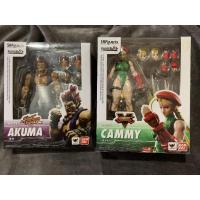 ราคา [ขายแพ็คคู่] SHF S.H.Figuarts Akuma / Cammy : Street Fighter (16474122820)
