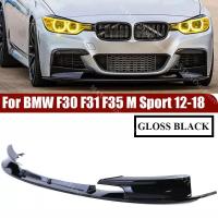 ราคา 2pcs Front Bumper lip splitter for BMW 3 Series F30 F31 M Sport Body Kit Accessories 320i 328i 330i (50252819110)