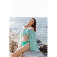 ราคา BIKINI รุ่น Mermaid สีเขียวมิ้น (23618631150)
