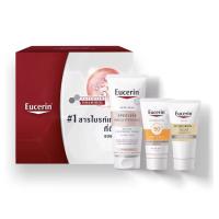 ราคา Eucerin THIAMIDOL SET ยูเซอรินเซต3ชิ้น โฟม+กันแดด+ไนท์ครีม (29384618367)