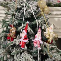 ราคา เชือกปีนเขาซานตาคลอสเครื่องประดับตกแต่งคริสต์มาสตุ๊กตาเชือกซานตาคลอสจี้ปีนเขา ถาม6 (54203651529)