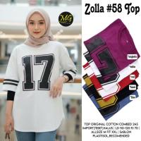 ราคา Zolla 58 เสื้อยืดผู้หญิงล่าสุดยอดนิยม/เสื้อยืดผู้หญิง/เสื้อยืดผู้หญิง/ผ้าฝ้ายหวี 24s mix plastisol พิมพ์สกรีน (53455867379)