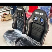 ราคา เบาะแต่งรถยนต์ เบาะซิ่ง เบาะหนัง Sparco หนังสีดำ แถมขา-รางทั่วไป แปลงใส่ได้ทุกรุ่น พร้อมส่งวันนี้ (26655733031)