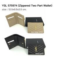 ราคา New YSL zippered card case ysl 575879 (7519451267)