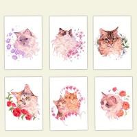 ราคา โปสการ์ด การ์ดอวยพร ภาพวาดตกแต่ง-วิจิตรศิลป์ ภาพวาดกรอบ รวมศิลปินภาพประกอบ กิอุเลีย (56056147101)