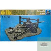 ราคา Italeri 1/35 6 lb. Gun M-1 No.323 โมเดลปืนใหญ่ต่อต้านรถถัง ปืนใหญ่ โมเดลประกอบปืนใหญ่ (23588542378)