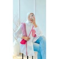 ราคา KEMEJA Lilie Ruffle เสื้อเชิ้ตผู้หญิงล่าสุด (43705777144)