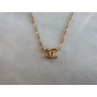 ราคา CHANEL VINTAGE CC LOGO NECKLACE (24840545757)
