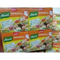ราคา คนอร์ ซุปรสหมูก้อน 40กรัม×12กล่อง (11949532950)