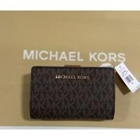 ราคา Michael Kors กระเป๋าสตางค์ขนาดกลาง 5.5” ของแท้ (29114940781)