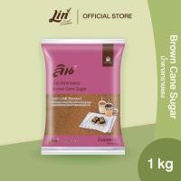 ราคา ลิน น้ำตาลทรายแดง ขนาด 1 กิโลกรัม (Brown Cane Sugar) (3517340162)