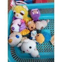 ราคา ตุ๊กตาญี่ปุ่นมือสองหมาหูใบไม้กับเต่าขนฟู (9189804521)