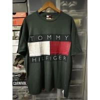 ราคา เสื้อยืด Tommy ของแท้ Tommy Hilfiger Big Flag Logo (44213612146)