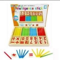 ราคา ของเล่นไม้เสริมพัฒนาการ แท่งไม้นับเลข บวก ลบ คูณ หาร ชุดสอนนับเลข***สินค้าพร้อมส่ง เก็บเงินปลายทางได้ (4359807542)