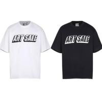 ราคา เสื้อยืดแขนสั้น GALLERY DEPT ทำจากผ้าฝ้าย 100%, พิมพ์ลายตัวอักษรและโลโก้รอบคอด้านหลัง (57255015914)