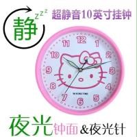 ราคา นาฬิกาแขวนผนัง เรืองแสง มี 2 สี แดงและชมพู เส้นผ่าศูนย์กลาง 25 cm (364840903)