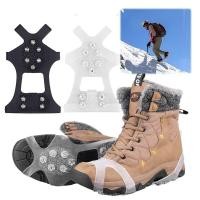 ราคา BRIELIN อุปกรณ์เสริมรองเท้า กันลื่นด้วยตะขอกันลื่น 10 ฟัน สำหรับรองเท้าปีนเขาและเดินทางในหิมะ (44428624035)