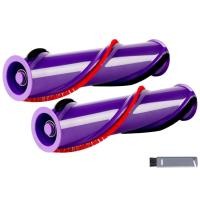 ราคา เปลี่ยนแปรงลูกกลิ้ง 2 แพ็ค ใช้ได้กับ Dyson V8 Absolute, V8 Absolute Exclusive, V8 Absolute Pro, V8 เครื่องดูดฝุ่นไร้สายคาร์บอนไฟเบอร์, ส่วน Roll Bar no. 967485-01 (26786165137)