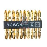 ราคา BOSCH ดอกไขควง สองปลาย PH.2 สีทอง 65 mm (24235848089)