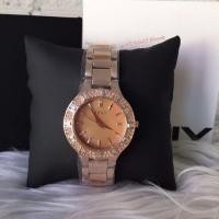 ราคา DKNY Chambers Rose Dial Rose Gold-tone Ladies Watch (205591010)