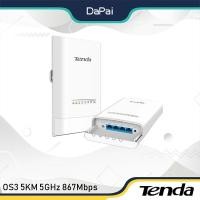 ราคา Tenda OS3 5KM 5GHz 867Mbps Outdoor CPE Wireless WiFi Repeater Extender Router AP Access Point Wi-Fi Bridge พร้อมอะแดปเตอร์ POE (29018997914)