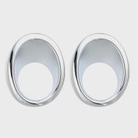 ราคา For Honda CR-V CRV 2007-2011 Front Bumper Fog Light Trim Foglight Lamp Cover Reflective Sticker Dec (49654156922)