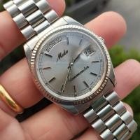 ราคา Mido commander captain daydate automatic มือสองแท้ (24166412787)