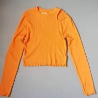 ราคา H&M เสื้อยืดเด็กโตแขนยาวสีส้ม แบบเก๋ 12-14ปี (29863743659)