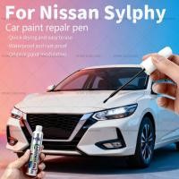 ราคา สําหรับ Nissan Sylphy รถซ่อมสีปากกา Touch Up Scratch Remover DIY อุปกรณ์เสริมอัตโนมัติเงิน K23 สีขาว QAC QX1 สีดํา G41 สีส้ม (46204120008)