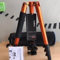 ราคา ขาตั้งกล้อง Jusino Tripod รุ่น X-423S สีส้ม ของใหม่ พร้อมถุงและอุปกรณ์ (963357639)