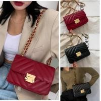 ราคา กระเป๋าสะพายข้าง กระเป๋าแฟชั่นราคาถูก 2021 สายโซ่ กระเป๋าถือมือ 1 (9428500863)