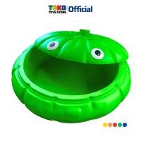 ราคา บ่อทราย กระบะทราย บ่อทรายฟักทอง บ่อใส่ทรายเเละน้ำมีฝาปิด Sandbox Pumpkin Sandbox (20729114540)
