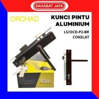 ราคา ORCHAD ล็อคประตูอลูมิเนียม มือจับอลูมิเนียม กระบอก LS/OCD P2 (41364444161)