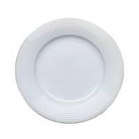 ราคา Sonia Rykiel Dinner Plate White with Gold Trim จานอาหารขอบทอง (27620401318)