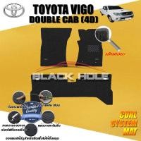 ราคา Toyota Vigo Double Cab 4 Doors 2008-2011 พรมไวนิลดักฝุ่น (เย็บขอบ) Blackhole (5336843545)
