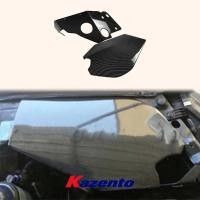 ราคา For Nissan Skyline R34 GTR Carbon Fiber Front Hood Air Filter Cover Trim Pair (49302495142)