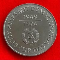 ราคา เหรียญเยอรมัน Germany DDR 10 mark ปี 1974 เหรียญที่ระลึก เหรียญ​ต่างประเทศ (25005566554)