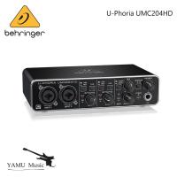 ราคา Behringer U-Phoria UMC204HD Audiophile 2x4, 24 บิต/192 kHz USB Audio/อินเทอร์เฟซ MIDI พร้อมไมโครโฟน Midas (29727207456)