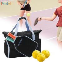 ราคา [Predolo] กระเป๋าแร็กเก็ต Pickleball Bag กระเป๋าถือ กระเป๋าสะพายข้างอเนกประสงค์ (40477646504)